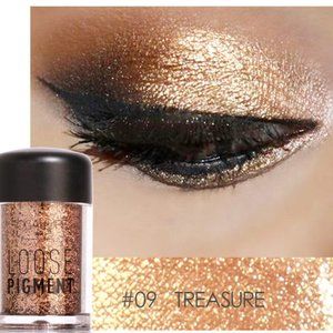 FOCALLURE Loose Glitter Pigments Eye Shadow, #9 Treasure